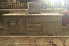 18 Luder's stone kitchen front view